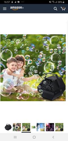 Location machine a bulles