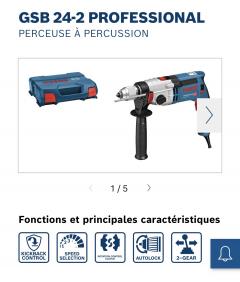 Location perceuse