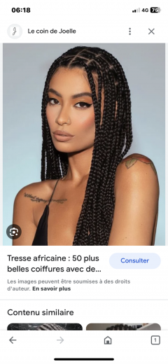 Service coiffure