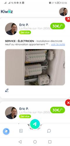 Service electricien