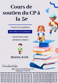 Service soutien scolaire