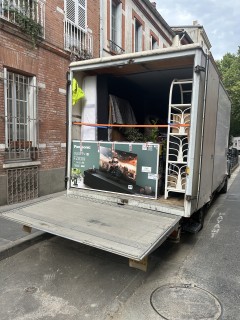 Service avec camion