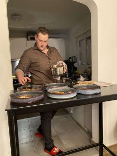 Service chef cuisinier