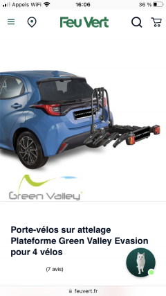 Location porte velo