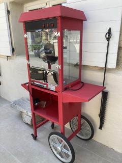 Location machine a pop corn