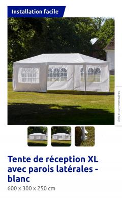 Location tente reception