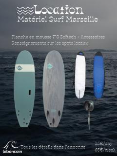 Location planche de surf