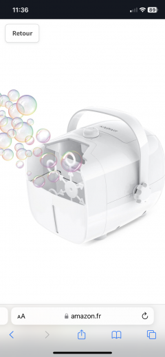 Location machine a bulles