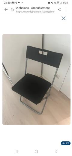 Location chaise