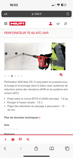 Location perforateur