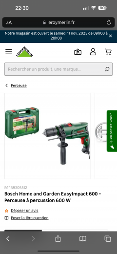 Location perceuse