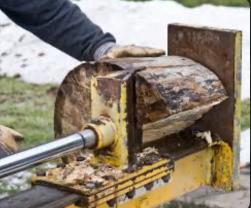 Service coupe de bois