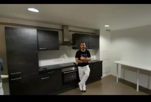 Service pose de cuisine