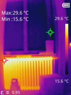 Location camera thermique