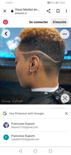 Service coiffure