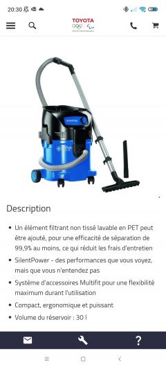Location aspirateur