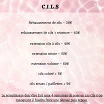 Service extension de cils