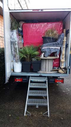 Service avec camion