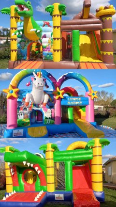 Location chateau gonflable