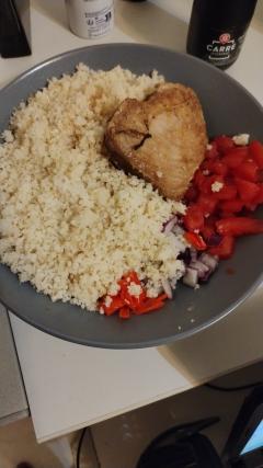 Service chef cuisinier