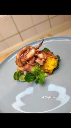 Service chef cuisinier