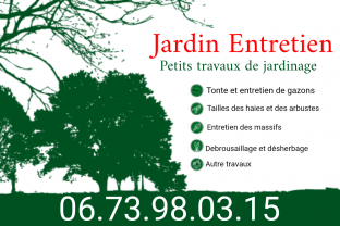 Service entretien jardin
