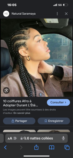 Service coiffure