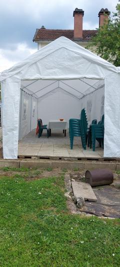 Location tente reception