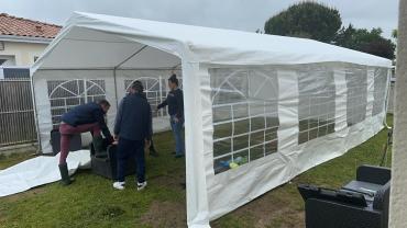 Location tente reception