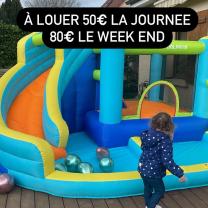 Location chateau gonflable