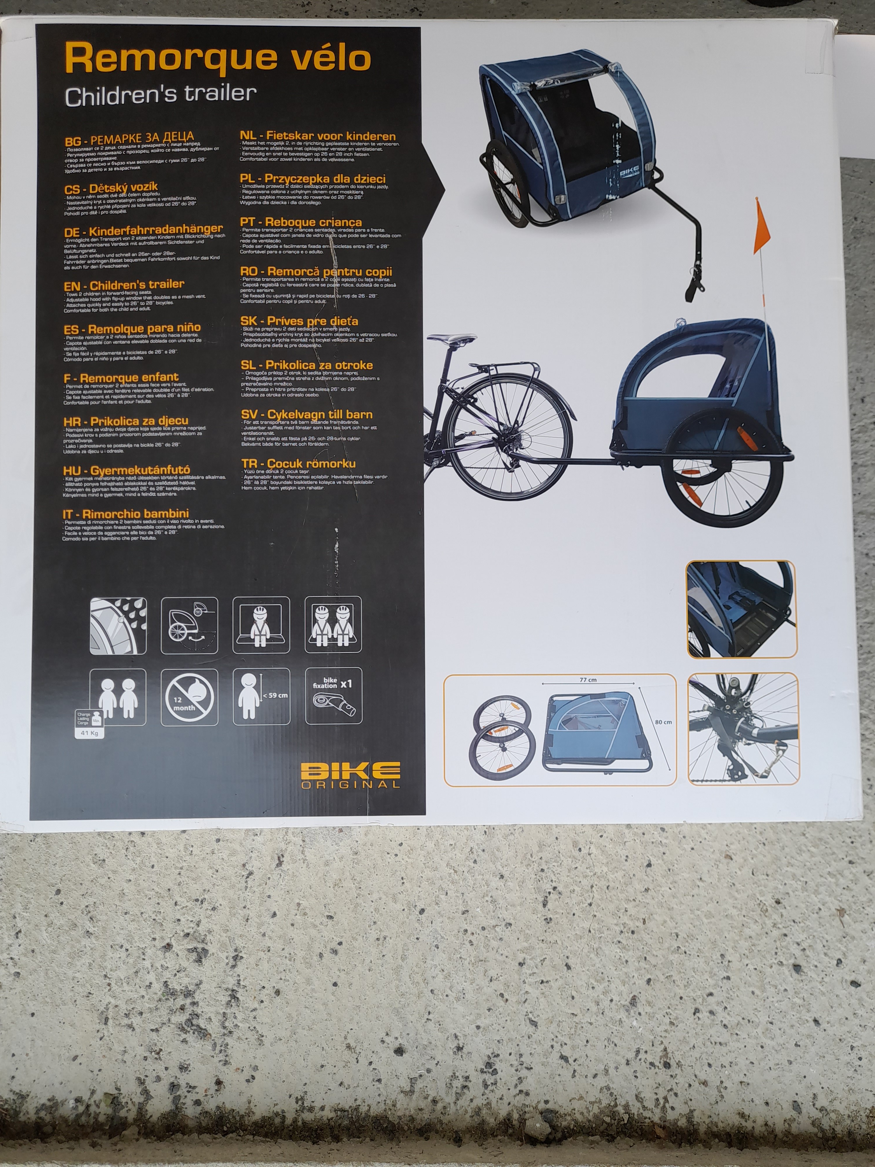 Location remorque velo entre particuliers (49)