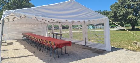 Location tente reception