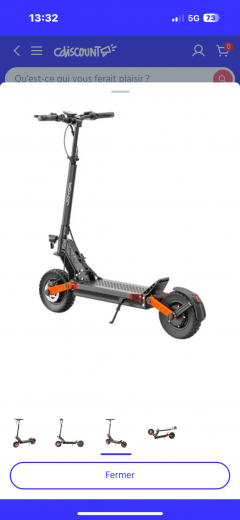 Location trottinette