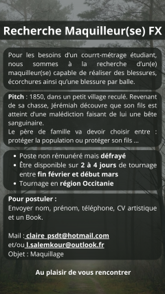 Service maquillage
