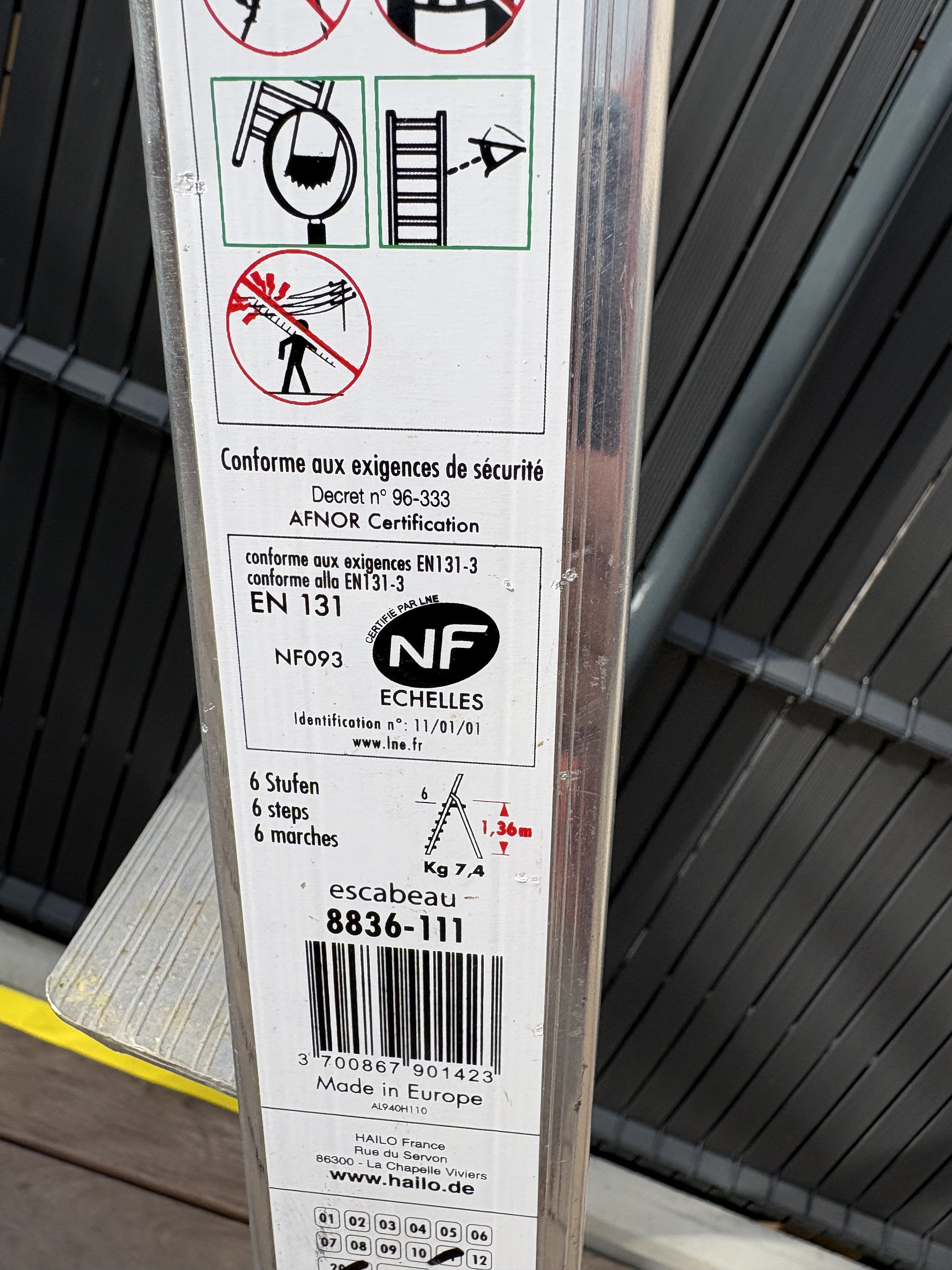 Location escabeau entre particuliers (35)
