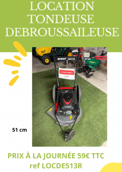 Location debroussailleuse