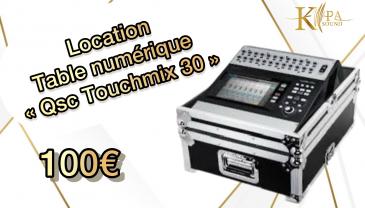 Location table de mixage