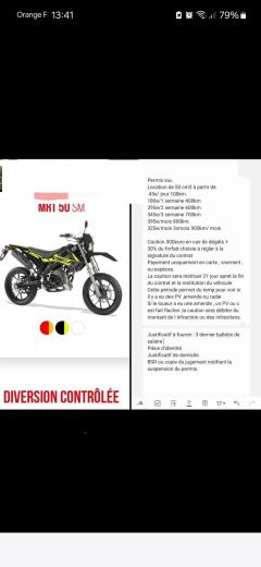 Location moto