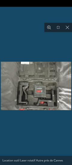 Location niveau laser