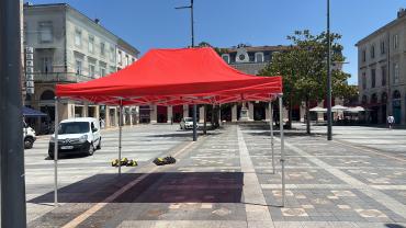Location tente reception