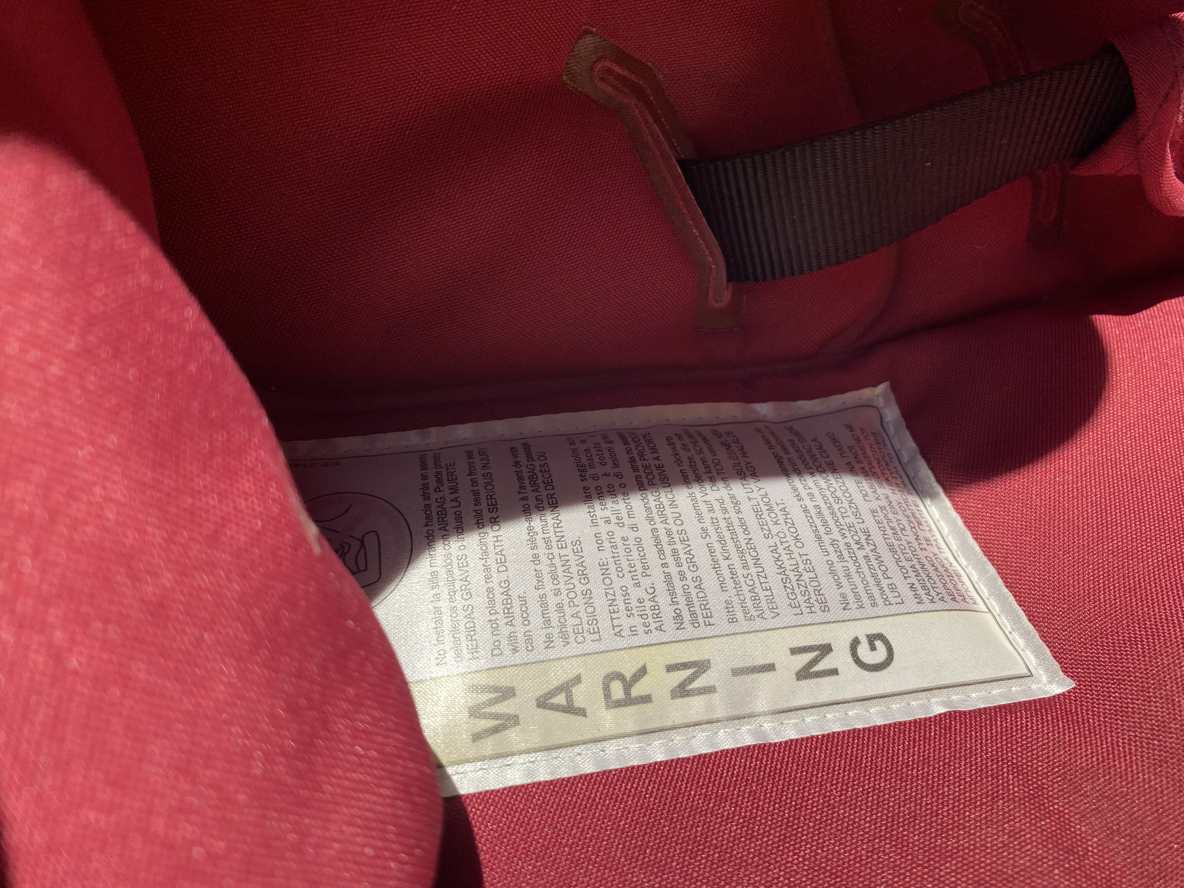 Location siege auto enfant entre particuliers (83)