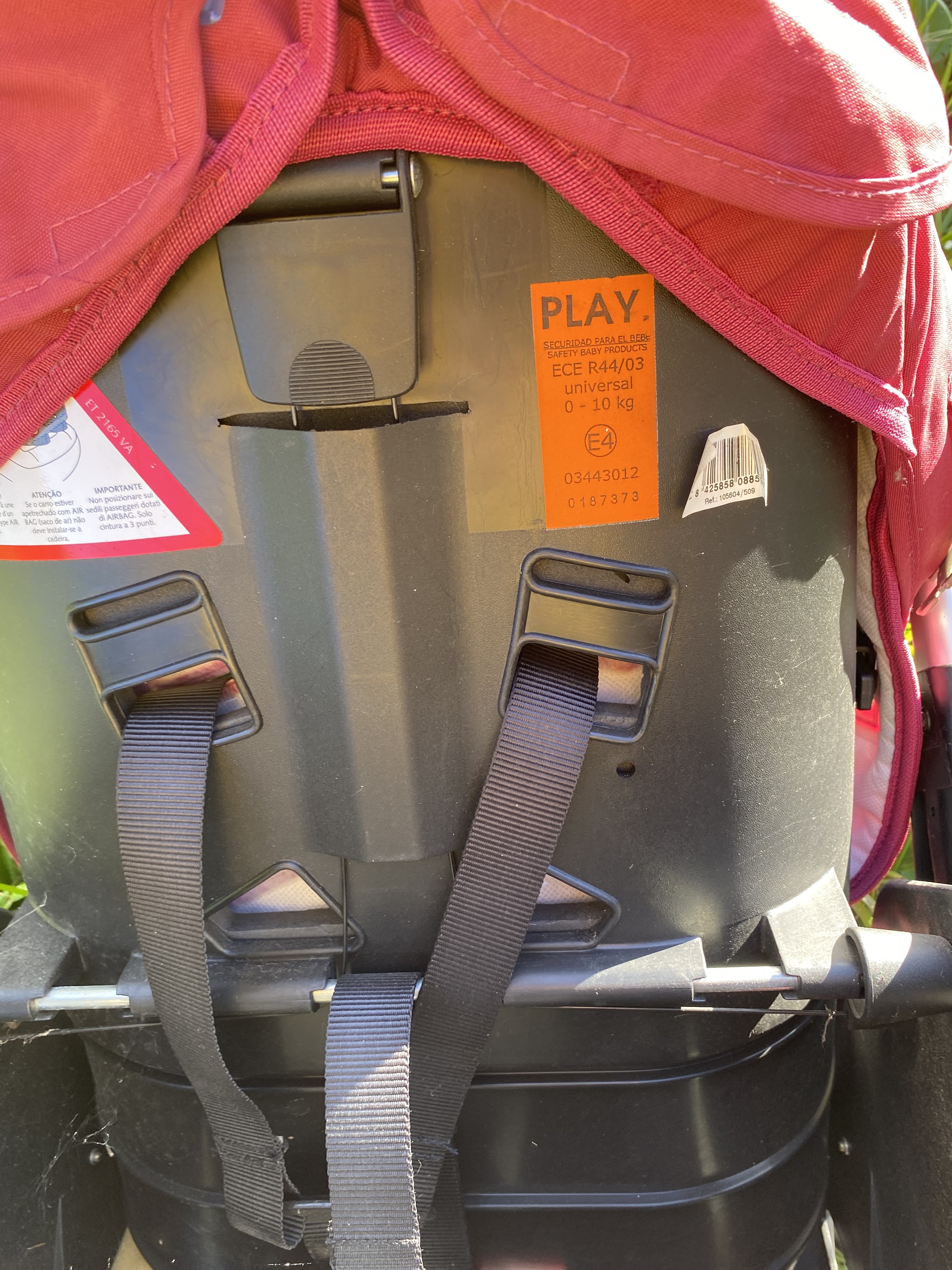 Location siege auto enfant entre particuliers (83)