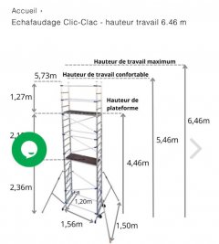 Location echafaudage