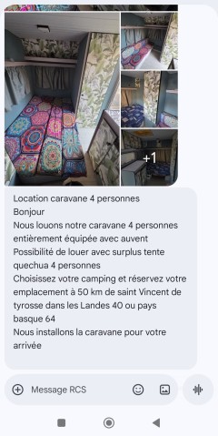 Location caravane