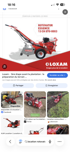 Location rotovator