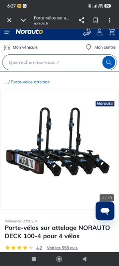Location porte velo