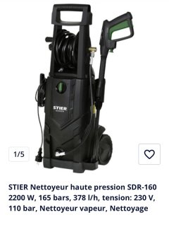 Location nettoyeur haute pression