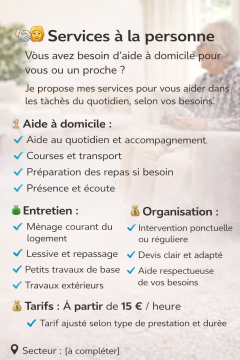 Service service a personne