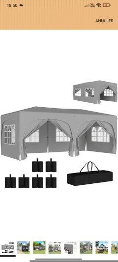 Location mobilier de jardin
