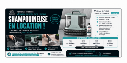 Location shampouineuse